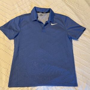 Nike Men's Blue Golf Polo